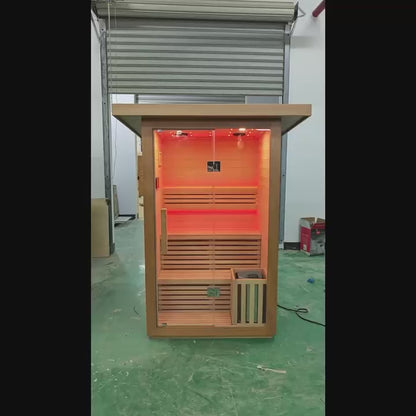 CenturaHeat - 2 Person Steam Outdoor Garden Sauna