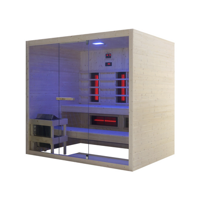 Global Relax - DHARANI COMBI - Infrared+Steam Sauna For 4/5 People