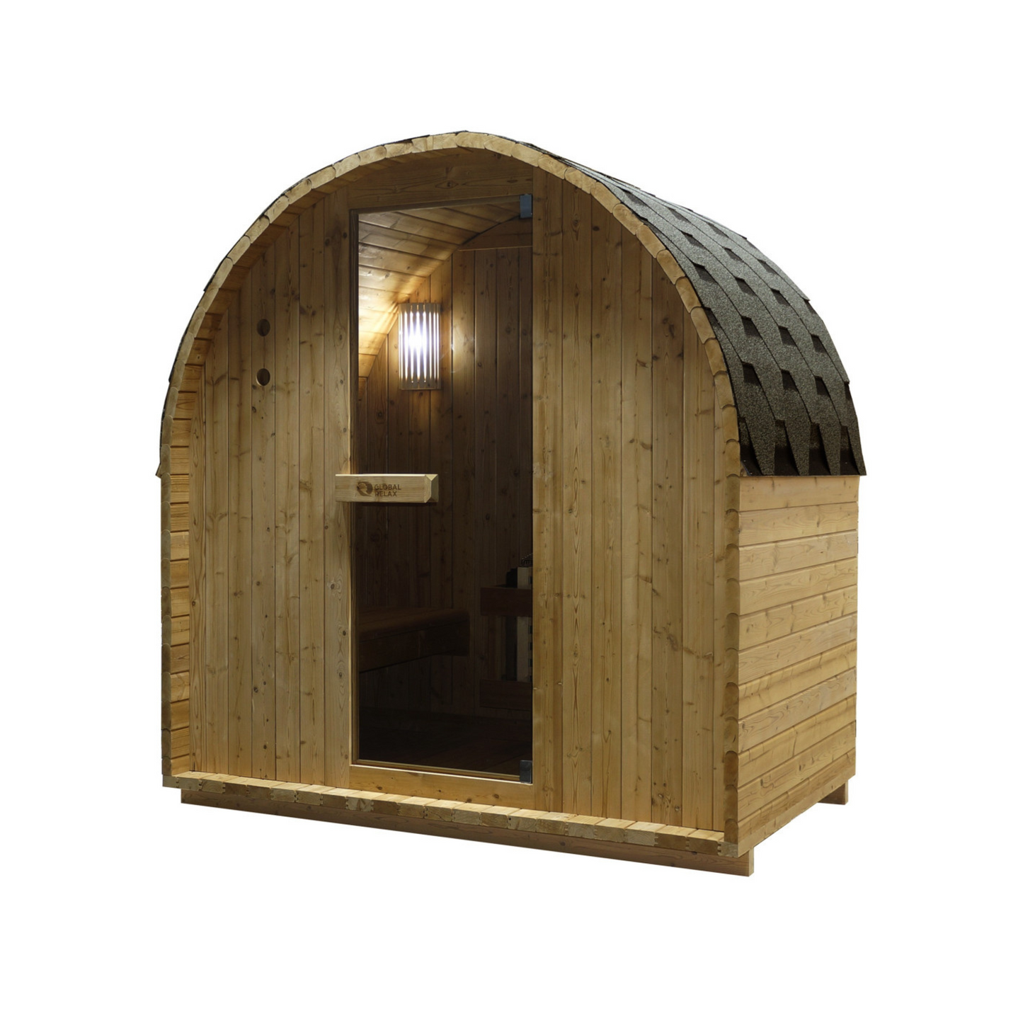 Global Relax - DHARANI MINI - Outdoor Steam Sauna For 1/2 People